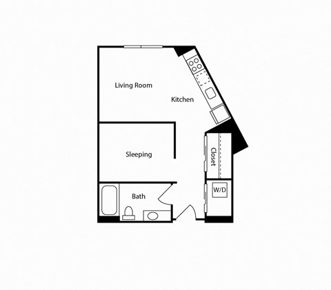 10550 NE Halsey Studio-1 Bed Apartment, Affordable for Rent - Photo Gallery 14